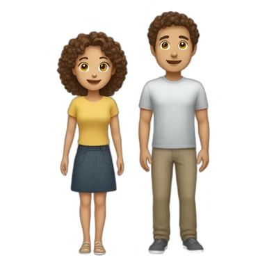 tall-filipino-man--andshort-woman-with-brown-curly-hair sticker