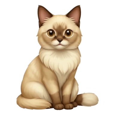 Balinese katze sticker