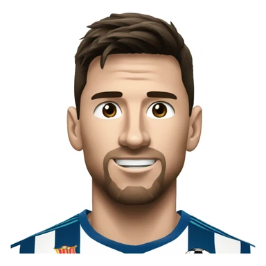 Messi dribble ronaldo sticker