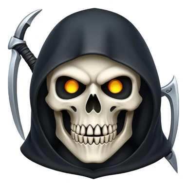 Reaper head sticker