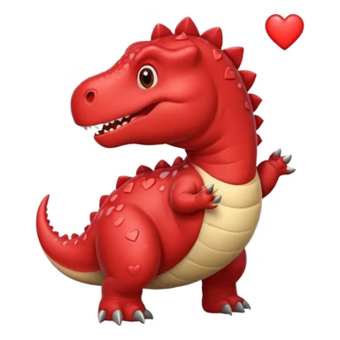 create a valentine torosaur sticker