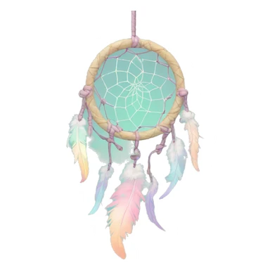 Mini pastel dreamcatcher sticker