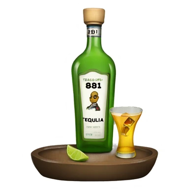 818 tequila sticker