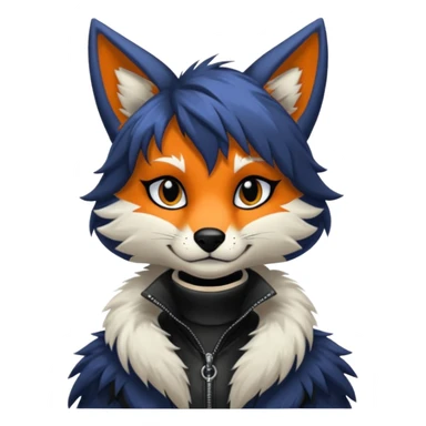 Edgy anthro furry by Falvie, LiLaiRa, AngieWolf sticker