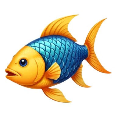 Fish doing the stanky leg sticker