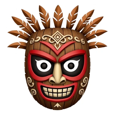Crash bandicoot Aku aku mask sticker