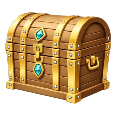 Shining Treasure Chest sticker
