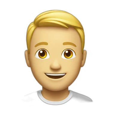 Smile platine sticker