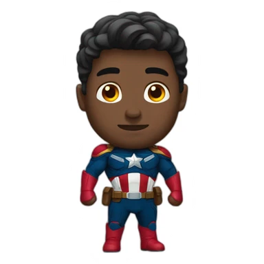 Capitán América sticker