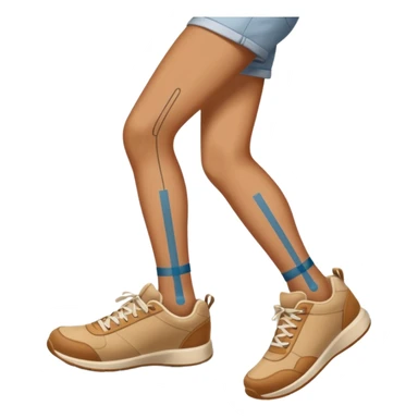 a shoe with a foot inside, stepping and showing a clear shoe print below. and leg with motion line







 sticker