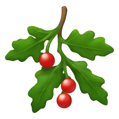 mistletoe sticker
