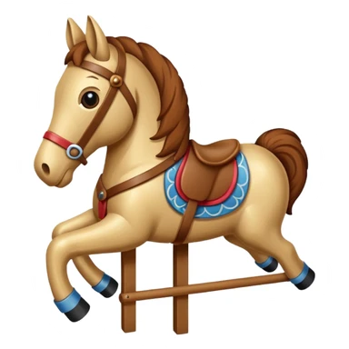 hobby horse sticker