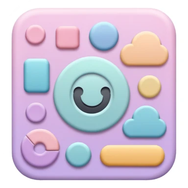 backend service with pastel color sticker