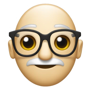 maltypu with glasses in the form of a heart sticker