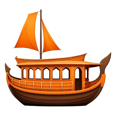 kerala boat emoji sticker