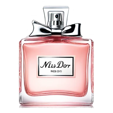 Miss dior perfume sticker