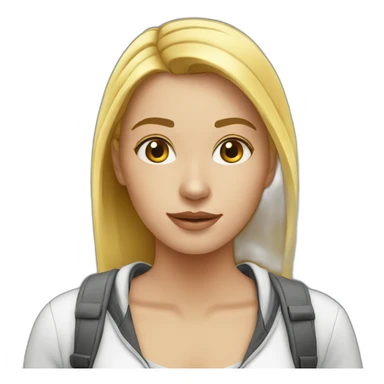 white-college-girl-wet sticker