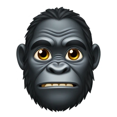 Māori face with gorilla sticker