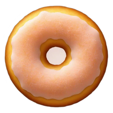 powdered donut sticker