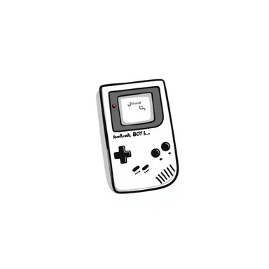 gameboy sticker