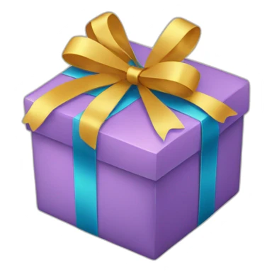 Gift box sticker