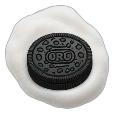 Oreo with salt sticker