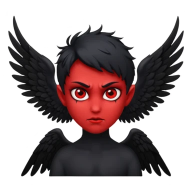 Demon Angel sticker