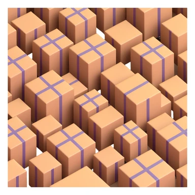 parcel warehouse sticker