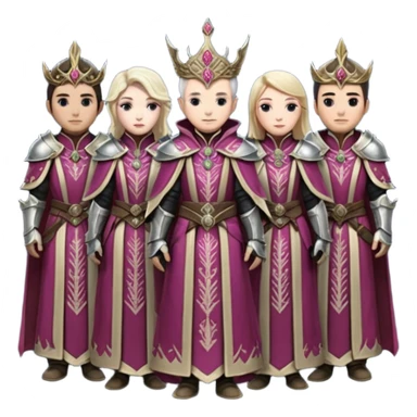 ESO umbral rose Council members sticker