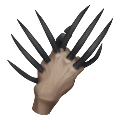 wolverine claws sticker