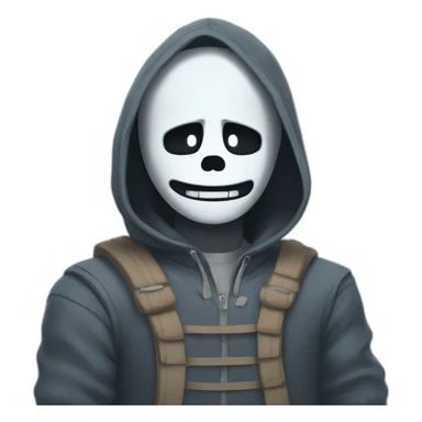 Sans undertale sticker