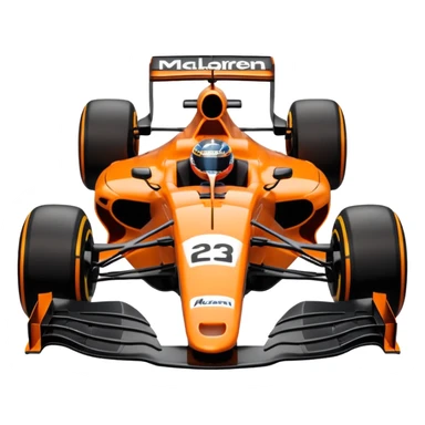 Formula one McLaren logo sticker
