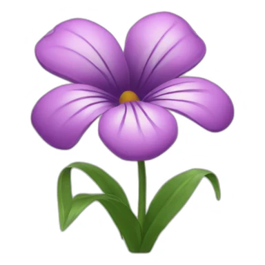 fleur sticker