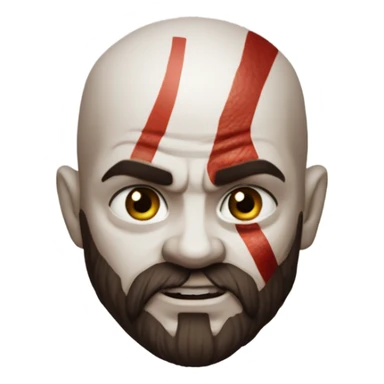 Kratos god of war sticker