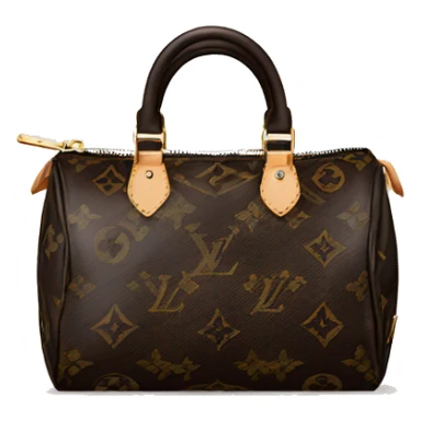 Black Louis Vuitton speedy sticker