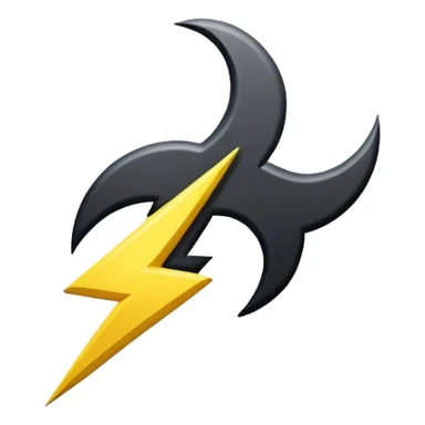 🌙🖤⚡️ sticker