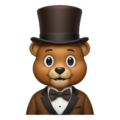 Freddy fazbear sticker