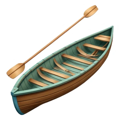 Rowboat – Small boat with oars sticker