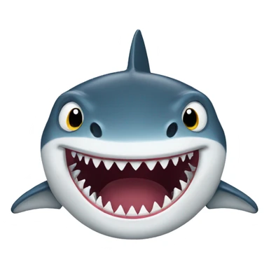 Blahaj shark sticker