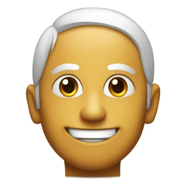 Smiley qui se touche le front avec l'inde sticker