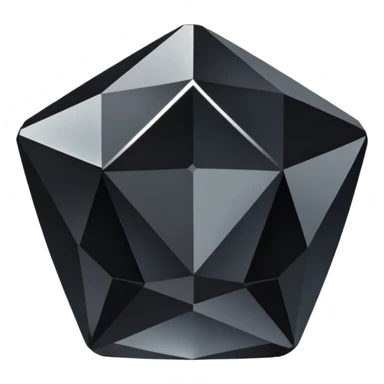 56 karat black diamond crystal sticker