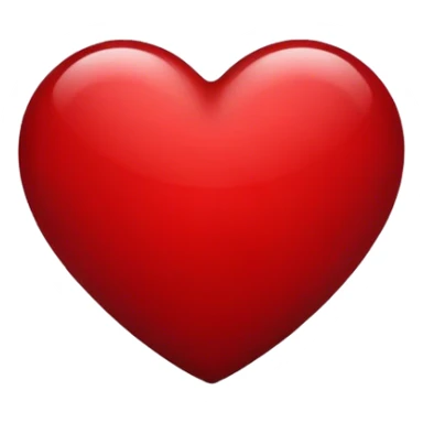dark red heart sticker