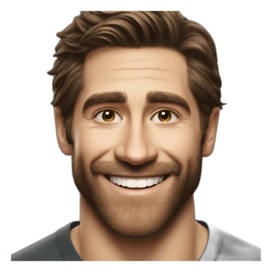 jake gyllenhaal Smile sticker
