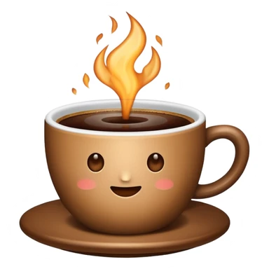 coffee in the morning sticker