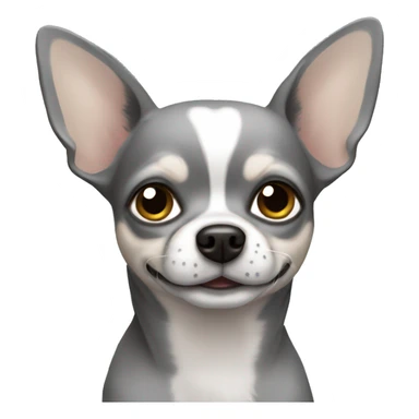 Grey chihuahua  sticker