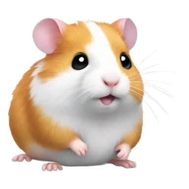 Hamster in shoes  sticker