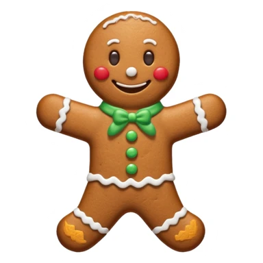 Mosolygós mézeskalács  sticker