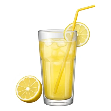 basic lemonade in tumbler sticker