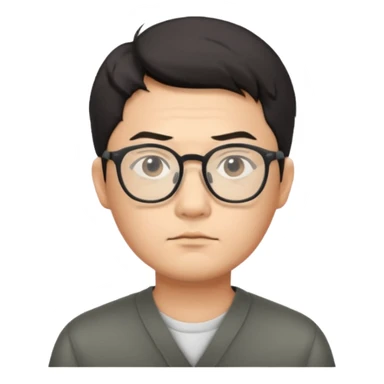 gözlüklü samuray sticker