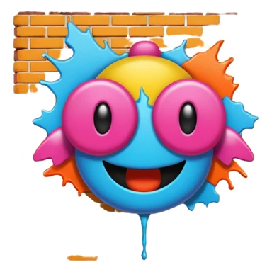 Граффити надпись: 72 sticker